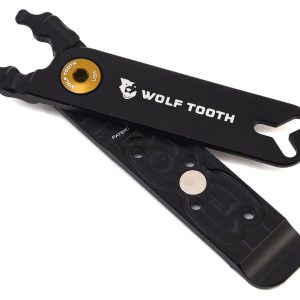 Wolf Tooth Components Master Link Combo Pliers (Black/Gold Bolt)