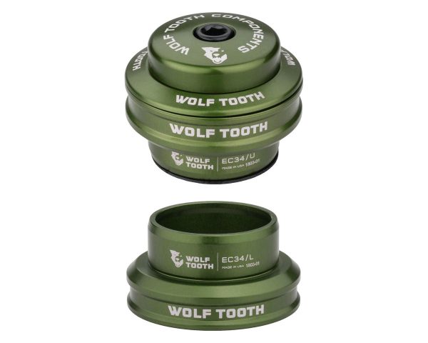 Wolf Tooth Components Premium Headset (Olive) (1 1/8") (EC34/28.6) (EC34/30)