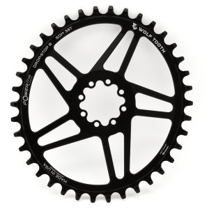 Wolf Tooth Components SRAM 8-Bolt Direct Mount Elliptical Chainring (Black) (Drop-Stop B) (Single) (