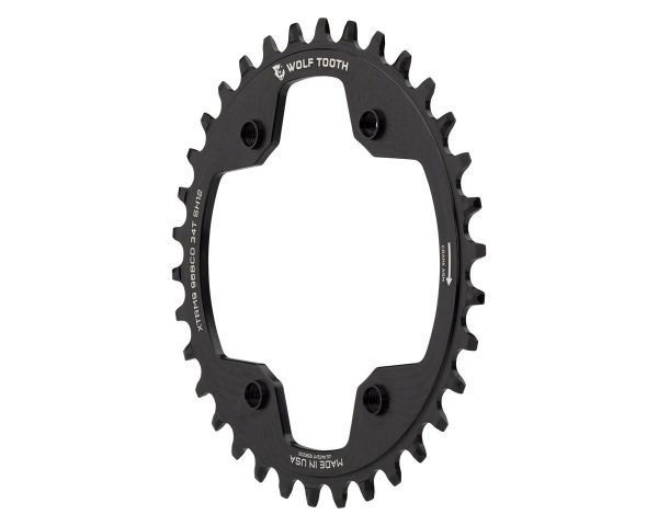 Wolf Tooth Components Shimano Chainring (Black) (XTR M9000/M9020) (Drop-Stop ST) (Single) (32T) (96m