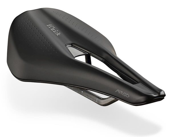 fizik Tempo Argo R1 (Black) (Carbon Rails) (150mm)