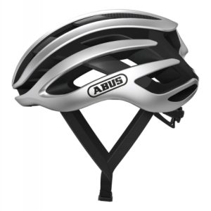 Abus Airbreaker Road Bike Helmet - Gleam Silver / Small / 51cm / 55cm