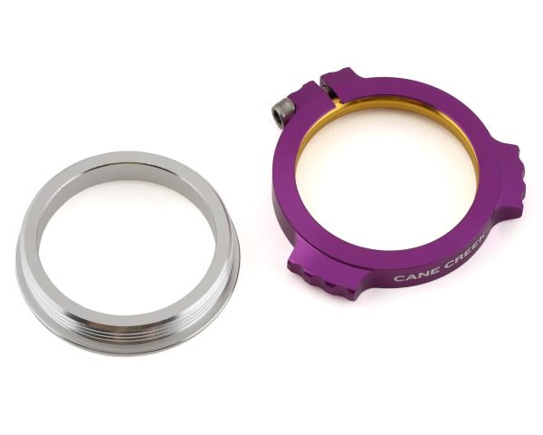 Cane Creek Alloy Preload Collar w/ Ti Bolt (Purple) (30mm/28.99mm)