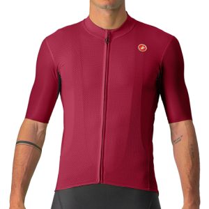 Castelli Endurance Elite Short Sleeve Cycling Jersey - SS23 - Bordeaux / Small