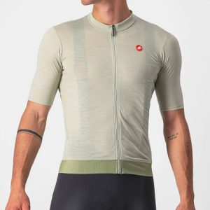 Castelli Essenza Short Sleeve Cycling Jersey - Desert Green / Medium