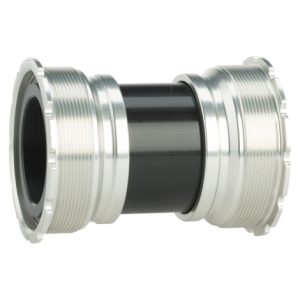 Chris King Threadfit 30 Bottom Bracket - Red / English (BSA) / Steel Bearings