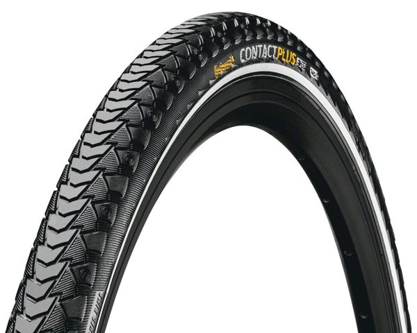 Continental Contact Plus City Tire (Black/Reflex) (28") (1-1/2") (635 ISO) (Wire) (SafetyPlus Breake