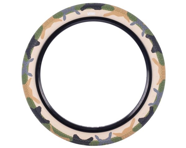 Cult Vans Tire (Green Camo/Skinwall) (26") (2.1") (559 ISO)