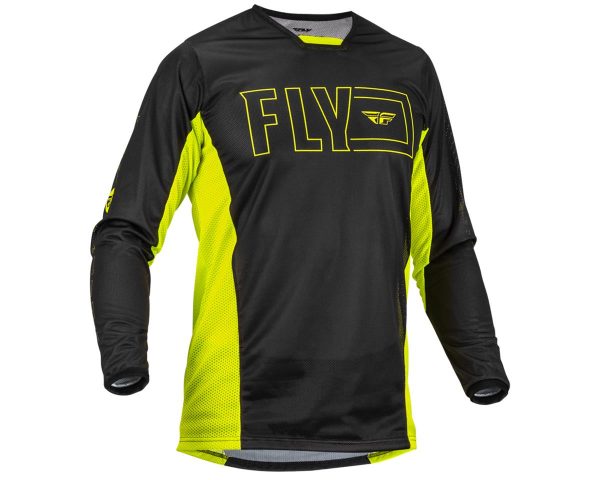 Fly Racing Kinetic Mesh Jersey (Hi-Vis/Black) (S)