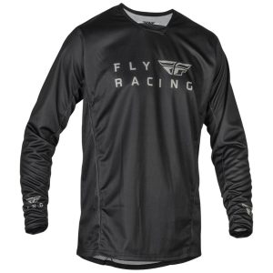 Fly Racing Radium Jersey (Black/Grey) (M)