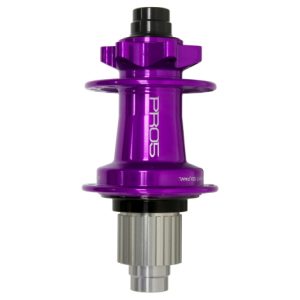 Hope Pro 5 6 Bolt Rear Hub - 142x12mm - Purple / 142 x 12 / Shimano MS12 / 6 Bolt / 12 Speed / 32H