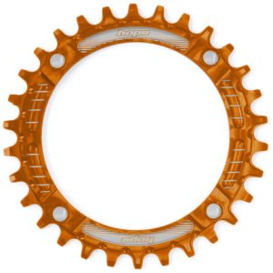 Hope Retainer Ring Single Chainring - Orange / 36 / 4 Arm, 104mm