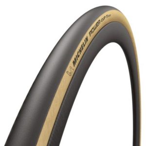 Michelin Power Cup Classic Tubeless Folding Road Tyre - 700c - Black / Tan / 700c / 28mm / Folding / Clincher