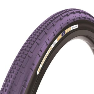 Panaracer Gravel King SK TLR Colour Edition Gravel Tyre - 700c - Purple / Black / 700c / 45mm / Folding / Clincher