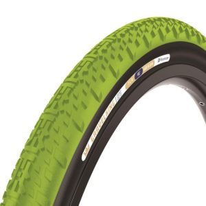 Panaracer Gravel King X1 TLR Colour Edition Gravel Tyre - 700c - Matcha / Black / 700c / 40mm / Clincher / Folding