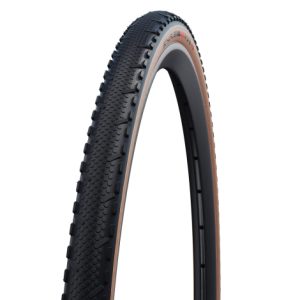 Schwalbe X-One RS Super Race V-Guard TLE Folding Tyre - 700c - Black / Tan / 700c / 33mm / Folding