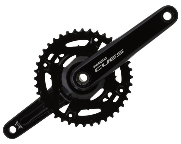 Shimano Cues FC-U4010 Crankset (Black) (2 x 9/10/11 Speed) (2-Piece) (170mm) (40/26T) (Riveted)