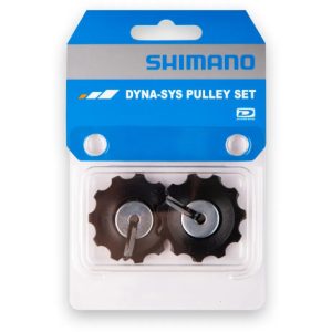 Shimano Deore RD-M593 10 Speed Jockey Wheel Set - Black / 10 Speed