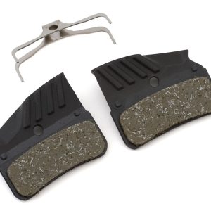 Shimano Disc Brake Pads (Resin) (w/ Cooling Fins) (NO3A-RF) (Shimano XTR/XT/SLX/CUES) (1 Pair)