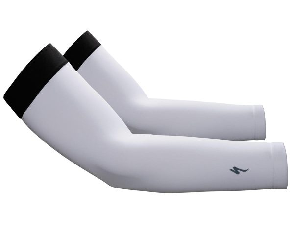 Specialized Logo Arm Covers (White) (XS)