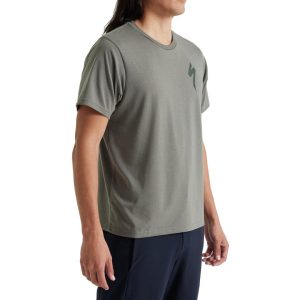 Specialized Men's S-Logo Short Sleeve Tee (Oak Green) (S)