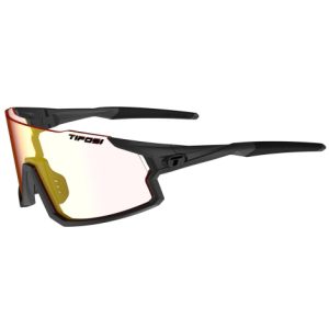 Tifosi Stash Clarion Fototec Lens Sunglasses - Matte Gunmetal / Clarion Red Fototec