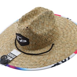 Troy Lee Designs Straw Hat (Lucid White/Black) (Universal Adult)