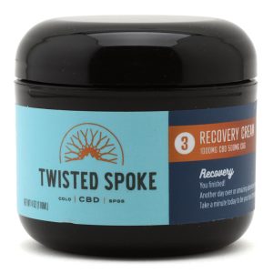 Twisted Spoke CBD Recovery Cream (1000mg CBD) (500mg CBG) (4oz)