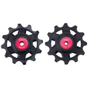 BBB BDP-20 RollerBoys Ceramic 12T SRAM Jockey Wheels - Black / 12 Speed