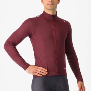 Castelli Espresso Air Jacket - AW24 - Deep Bordeaux / XSmall