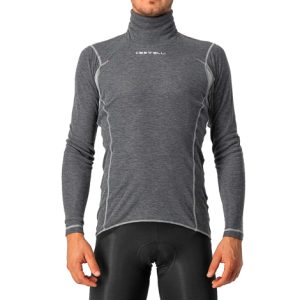 Castelli Flanders Warm Base Layer With Neck Warmer - AW24 - Grey / Large