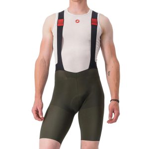 Castelli Premio Black Bib Shorts - SS23 - Deep Green / 2XLarge