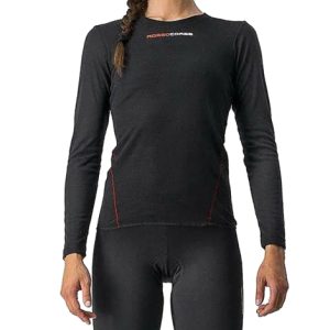 Castelli Prosecco Tech Women's Long Sleeve Base Layer - AW24 - Black / Small