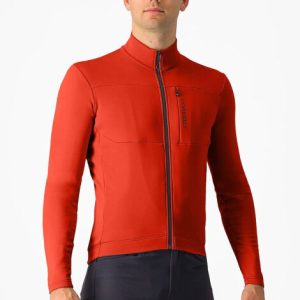 Castelli Unlimited Trail 2 Long Sleeve Jersey - AW24 - Red Ochre / XSmall