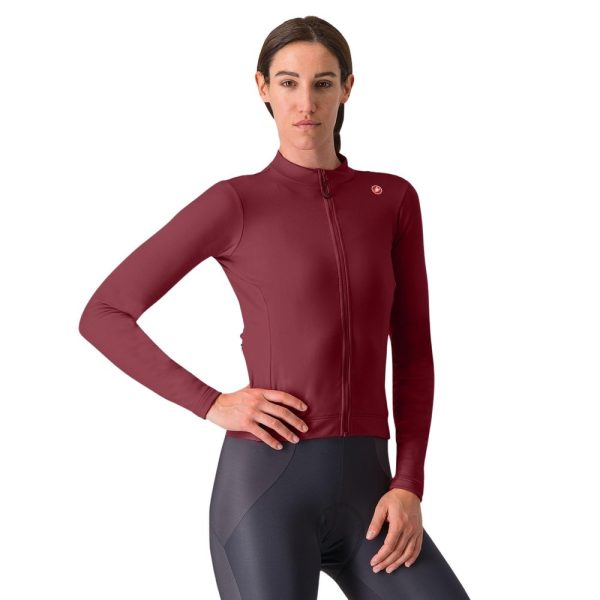 Castelli Women's Espresso Thermal Long Sleeve Jersey