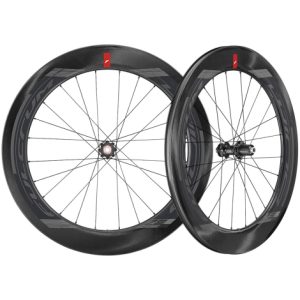 Fulcrum Racing Wind 750 DB Carbon Disc Road Wheelset - Black / 12mm Front - 142x12mm Rear / Shimano / Centerlock / Pair / 11-12 Speed / Clincher / 700c