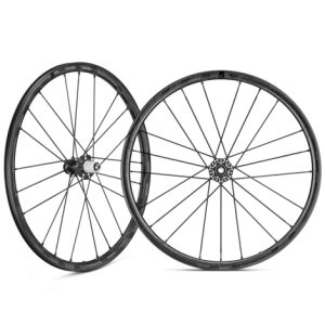 Fulcrum Racing Zero Carbon Competizione Disc Clincher Road Wheelset - Black / 12mm Front - 142x12mm Rear / Shimano / Centerlock / Pair / 11-12 Speed / Clincher / 700c