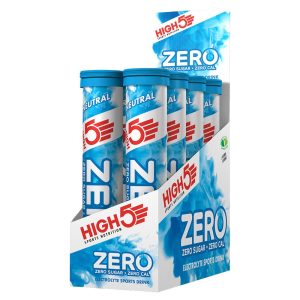 High5 Zero Electrolyte Tablets Box of 8 Tubes x 20 Tablets