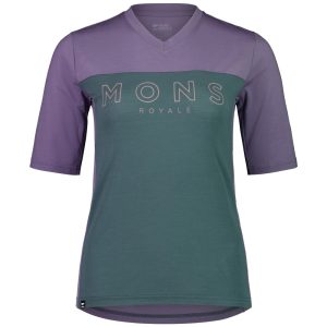 Mons Royale Redwood Merino Air-Con Womens Short Sleeve Jersey