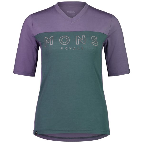 Mons Royale Redwood Merino Air-Con Womens Short Sleeve Jersey