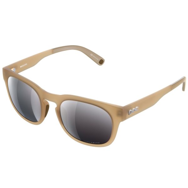 POC Require Sunglasses Aragonite Brown with Spektris Chrome Lens