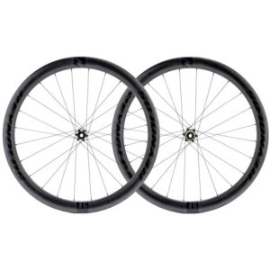 Reynolds AR46 Tubeless Disc Road Wheelset - Black / Shimano / 12mm Front - 142x12mm Rear / Centerlock / Pair / 11-12 Speed / Clincher / 700c