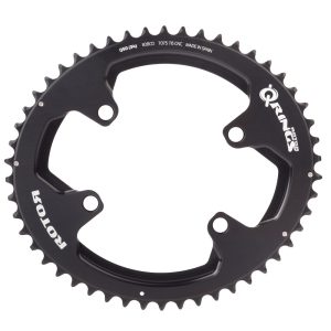 Rotor ALDHU and Shimano 9100/8000 Q Outer Chainring 110BCD