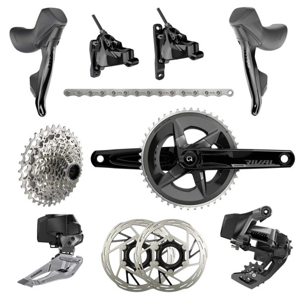 SRAM Rival eTap AXS 2X 10-36 Flat Mount HRD Groupset