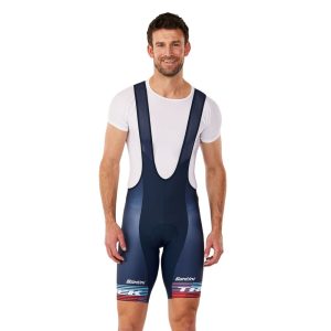 Santini Trek Factory Racing Mens Team Replica Bib Shorts