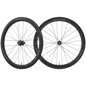 Shimano Dura Ace R9270 C50 TL Disc Road Wheelset - 700c - Black / 12mm Front - 142x12mm Rear / Shimano / Centerlock / Pair / 12 Speed Micro Spline / Clincher / 700c