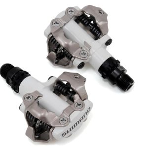 Shimano PD-M520 Mountain SPD Pedals (White)