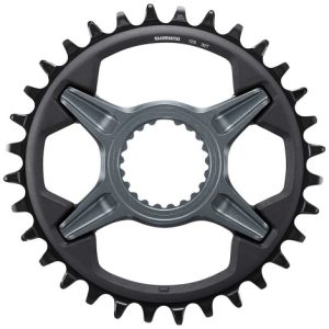 Shimano SLX M7100 / M7130 Single Chainring - 12 Speed - Black / 32 / Direct Mount / 12 Speed