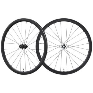 Shimano Ultegra R8170 C36 TL Disc Road Wheelset - 700c - Black / 12mm Front - 142x12mm Rear / Shimano / Centerlock / Pair / 11-12 Speed / Clincher / 700c