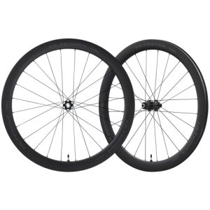 Shimano Ultegra R8170 C50 TL Disc Road Wheelset - 700c - Black / 12mm Front - 142x12mm Rear / Shimano / Centerlock / Pair / 10-11 Speed / Clincher / 700c